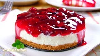 No Bake Cherry Cheesecake [upl. by Lina726]