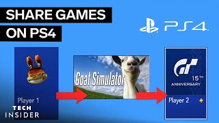 How To Gameshare On PS4 [upl. by Marston]