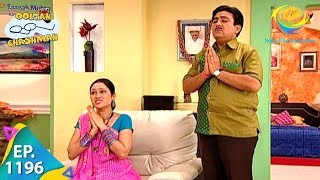 Taarak Mehta Ka Ooltah Chashmah  Episode 1196  Full Episode [upl. by Wolford156]