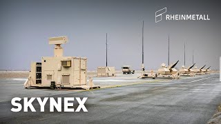 Rheinmetall Air Defence – Oerlikon Skynex air defence system [upl. by Wobniar]