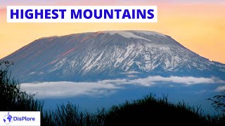 Top 10 Highest Mountains in Africa [upl. by Ahsaeit105]