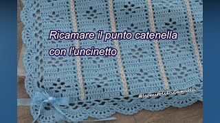 Ricamare con luncinetto [upl. by Syck]