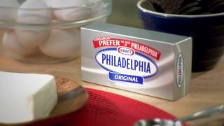 New York Style Cheesecake Recipe  PHILADELPHIA Cream Cheese [upl. by Etteve489]