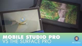 Wacom Mobile Studio Pro vs The Surface Pro [upl. by Novyar]