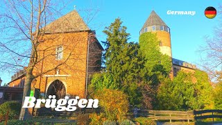 Brüggen Viersen North RhineWestphalia 🇩🇪 Germany Walking Tour 2021 [upl. by Kubiak575]