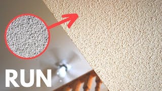 Popcorn Ceiling Asbestos  The Truth About Popcorn Ceilings and Health [upl. by Niltiac]