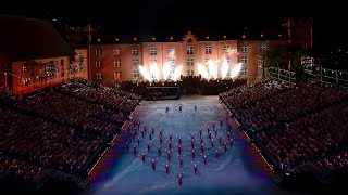 Basel Tattoo 2022 Flings amp Things Highland Dancers with Top Secret and Red Hot Chilli Pipers [upl. by Gaspar]