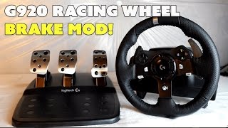 BRAKE FIX  Logitech G920 Brake Pedal Mod [upl. by Mercie]