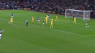 Aston Villa v Crystal Palace Highlights [upl. by Dyraj289]