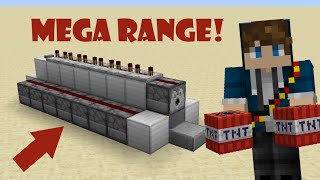 1 Minute Redstone The TNT CANNON Minecraft Tutorial [upl. by Genevra212]