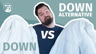 Down Vs Down Alternative Comforters  How Can You Choose [upl. by Yeclehc]