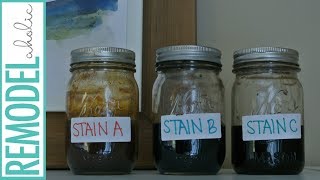 Easy DIY Wood Stains from Household Items [upl. by Yhtomiht584]