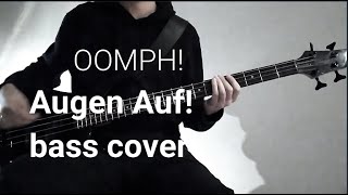 OOMPH  Augen Auf Bass Cover Tabs [upl. by Zinck727]