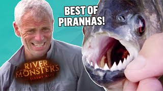 The Best of PIRANHAS Part 1  COMPILATION  River Monsters [upl. by Rose]