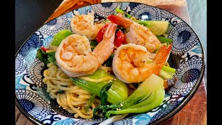 Spicy Shrimp Chow Mein Recipe That Anyone Can Make [upl. by Ceil]