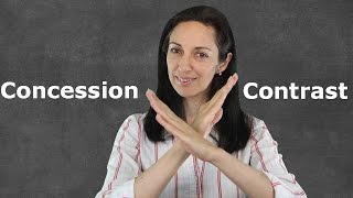 Linking Words of Contrast amp Concession  English Grammar Lesson [upl. by Zaneta50]