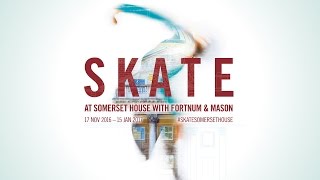 Skate at Somerset House with Fortnum amp Mason 2016 [upl. by Nongim538]