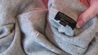 How to repair a hole in a cashmere sweater with Fuse It Powder [upl. by Uphemia]