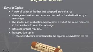 268 Scytale Cipher [upl. by Cataldo]