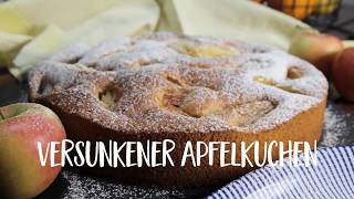 Versunkener Apfelkuchen – nach Omas Art [upl. by Aimaj896]