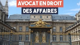 Avocats  la spécialité droit des affaires [upl. by Cindee]