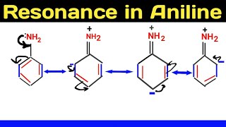 Super tricks Resonance structures of Aniline [upl. by Ennovihc389]