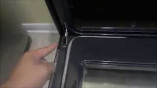 How To Remove The Oven Door On A Frigidaire Electric Stove Useful For Cleaning [upl. by Bord949]