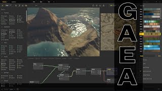 GAEA  Awesome New Terrain Creator with free version [upl. by Losse]