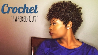 DIY Easy Crochet quotTapered Cutquot  feat Curlkalon Hair [upl. by Zannini]