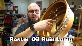 Restoring a Oil Rain Lamp Part 1 [upl. by Tomasina920]