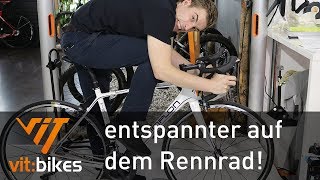 Entspannter auf dem Rennrad  vitbikesTV 211 [upl. by Eillor]