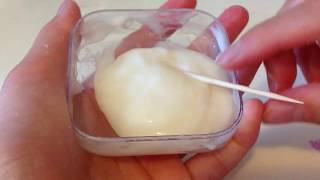 DIY Shampoo And Salt Slime [upl. by Asiret832]