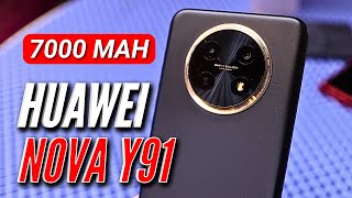 HUAWEI NOVA Y91 ОГРОМНЫЙ АККУМУЛЯТОР И ЭКРАН [upl. by Anilah79]