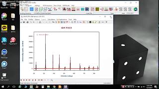 Fullprof Tutorial How to do Profile fitting of XRD data of Tetragonal BaTiO3 [upl. by Myk]