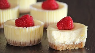 Classic Mini Cheesecake in 15 Minutes  How Tasty Channel [upl. by Gomez]