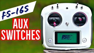 How to Use Aux Switches  FlySky FSi6S Tutorial [upl. by Lozar]