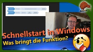 Schnellstart in Windows 10  aktivieren und deaktivieren [upl. by Atalanti]