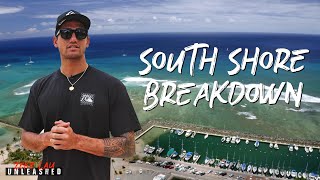 TOWN SURF SPOTS EXPLAINED  South Shore Oahu [upl. by Maximilien]