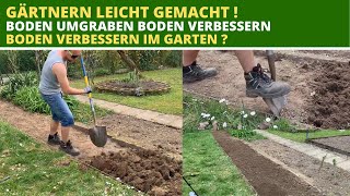 Boden Verbessern Bodenverbesserung Im Garten [upl. by Anomar]