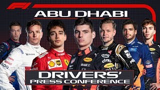 2019 Abu Dhabi Grand Prix Press Conference Highlights [upl. by Chaves]