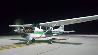 Cessna 206 IO550 Engine Sound Test [upl. by Ynner]