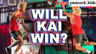 quotMohawk Ninjaquot Kai Beckstrand is Back on American Ninja Warrior  Universal Kids [upl. by Assiram]