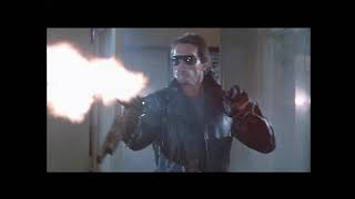 Terminator Armalite AR18 Machine gun sound FX 1984 version [upl. by Lasiaf]