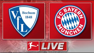 🔴 VFL Bochum  FC Bayern München  Bundesliga 8 Spieltag  Liveradio [upl. by Hpesoy]