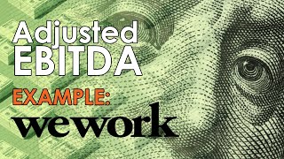 Adjusted EBITDA Example WeWork Community Adjusted EBITDA [upl. by Newbill]