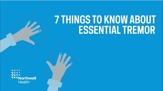 Essential tremor 7 things you should know [upl. by Tugman]