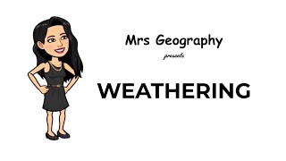 Types of weathering [upl. by Anawt]