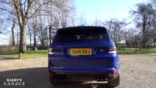 Range Rover Sport SVR drive review [upl. by Zebaj]