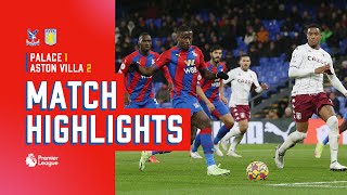 Crystal Palace v Aston Villa  Match Highlights [upl. by Jacenta]