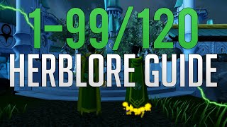 Runescape 3  199120 Herblore guide 2021 [upl. by Waiter]